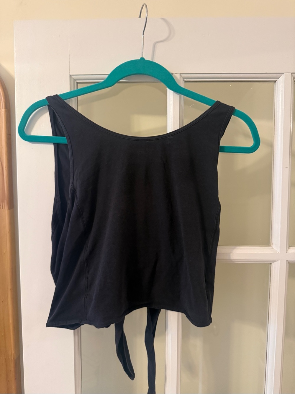 Lululemon Its A Tie Wrap Tank- Black